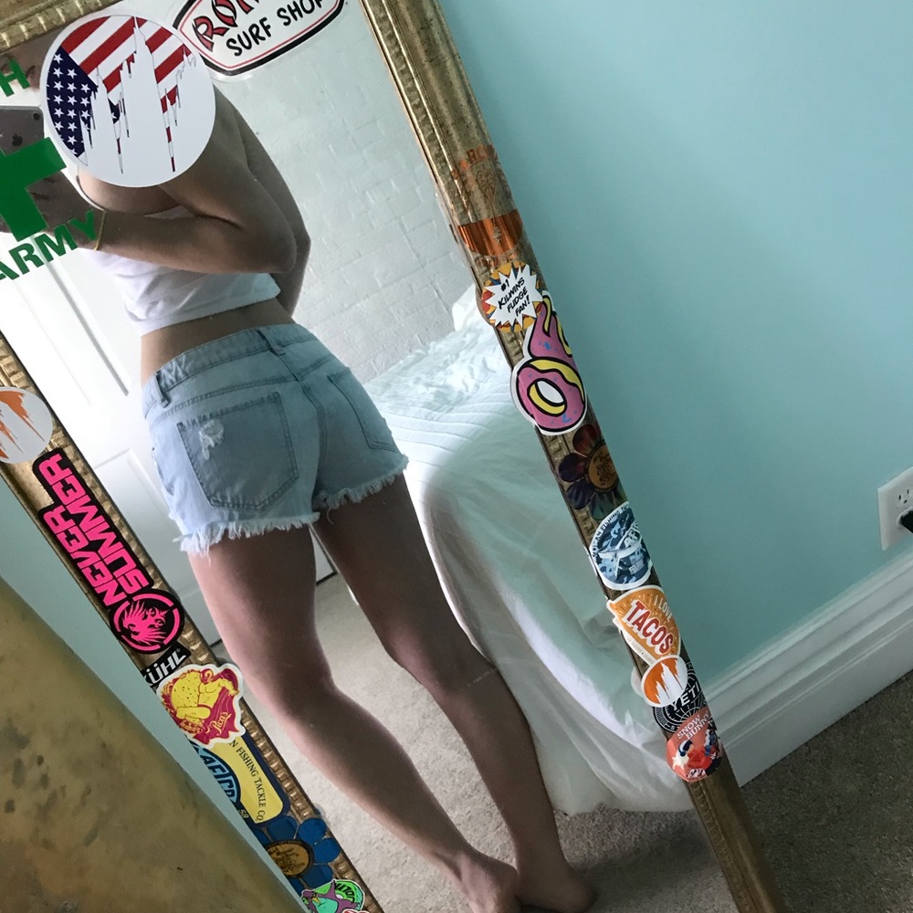 Jean shorts